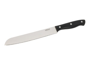 WILTSHIRE LASER TRIPLE RIVET BREAD KNIFE 20CM